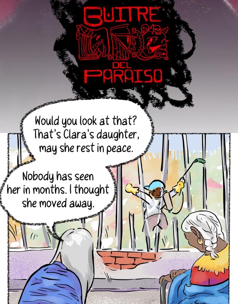 The Gossiper's lair - Episode 9, Page 1: Whisper #1: Roomie. Page 9.