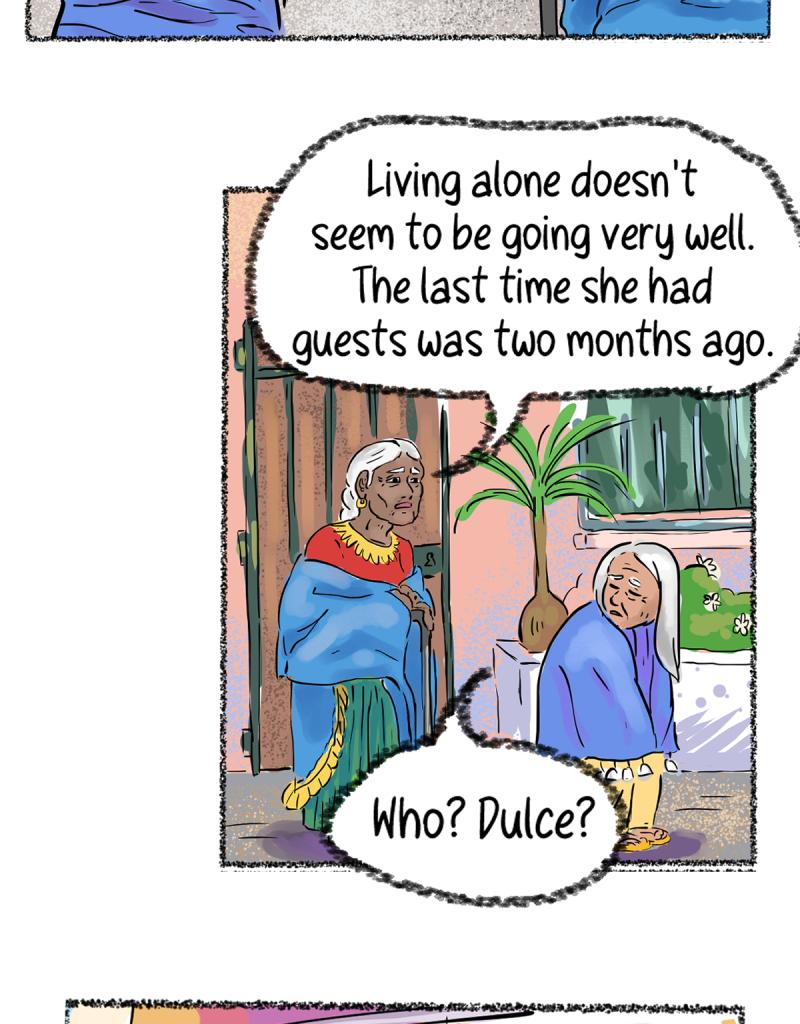 The Gossiper's lair - Episode 9, Page 1: Whisper #1: Roomie. Page 9.