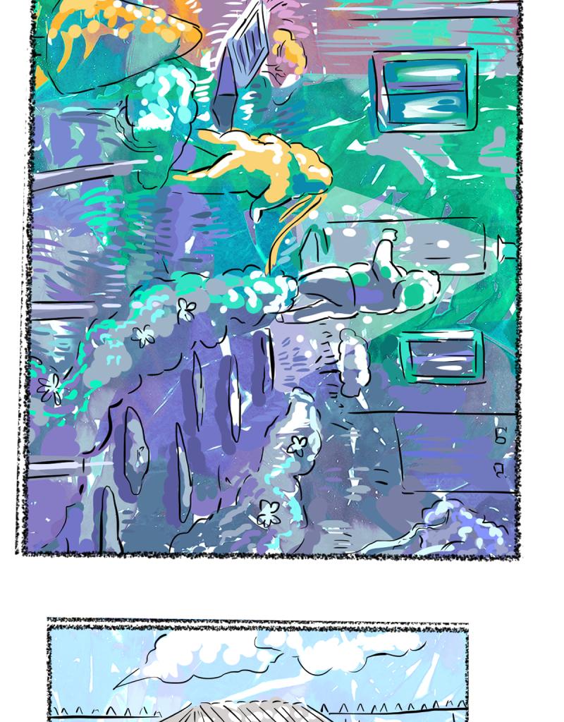 The Gossiper's lair - Episode 9, Page 1: Whisper #1: Roomie. Page 9.