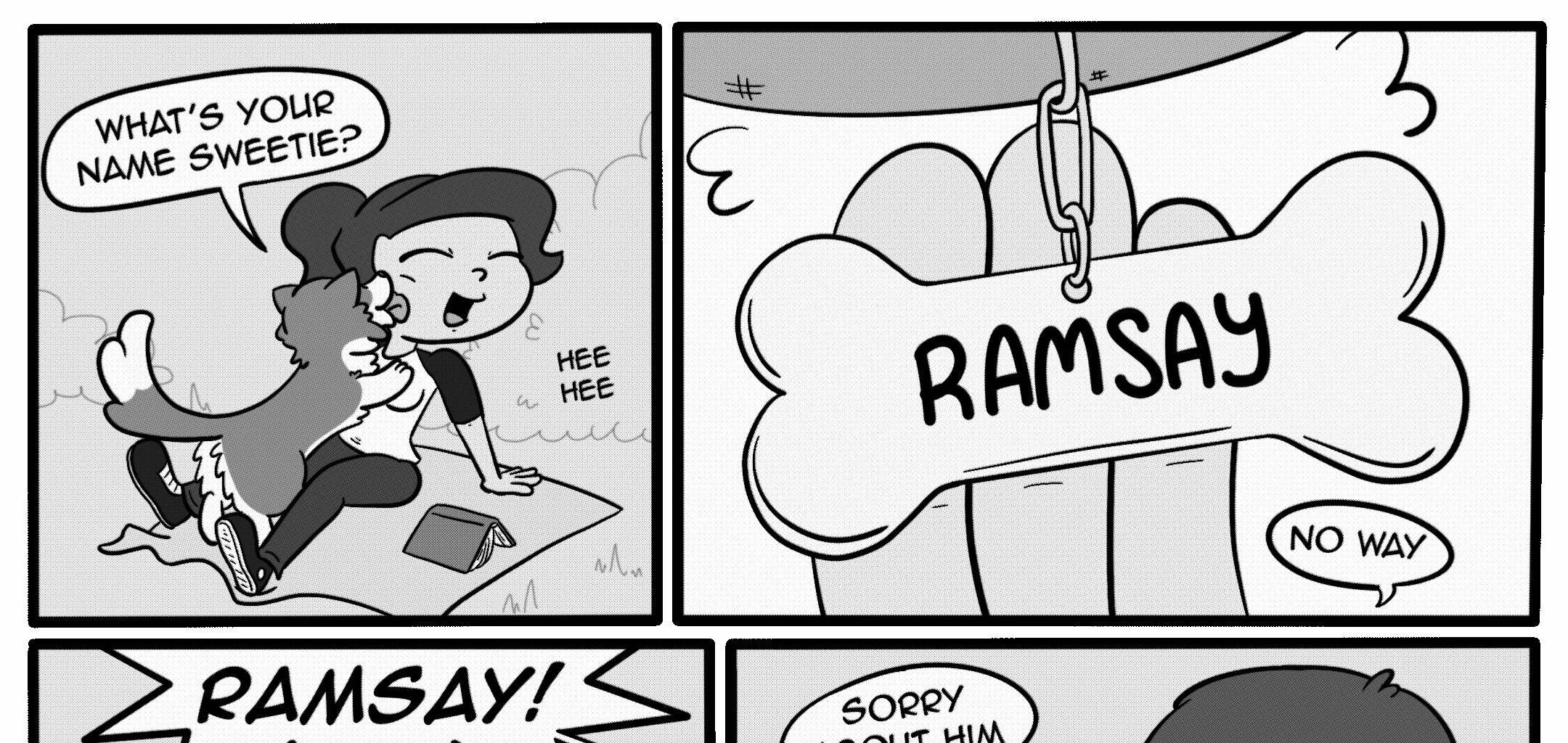 Girl meets corgi - Episode 2, Page 2: Chapter 1 - Girl meets corgi