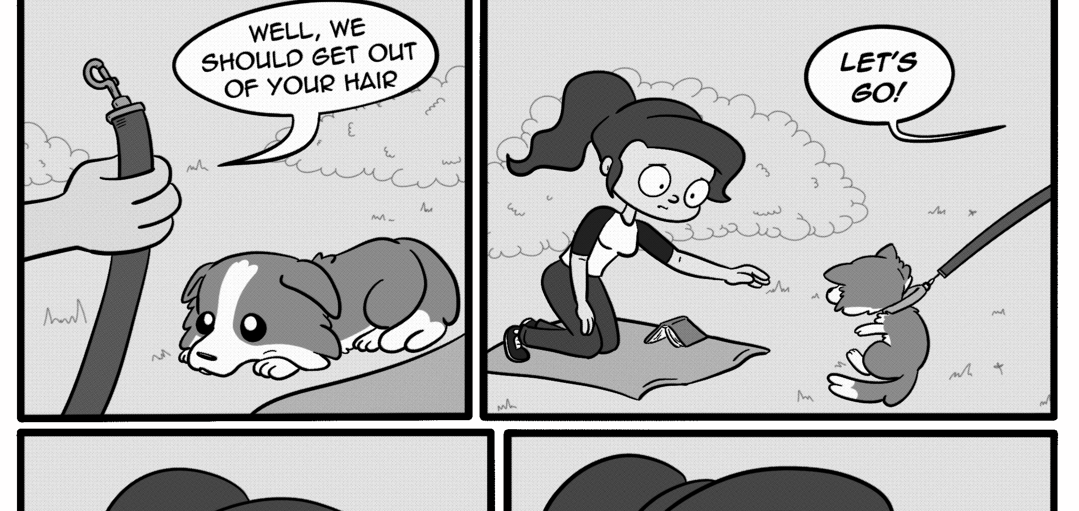 Girl meets corgi - Episode 2, Page 3: Chapter 1 - Girl meets corgi