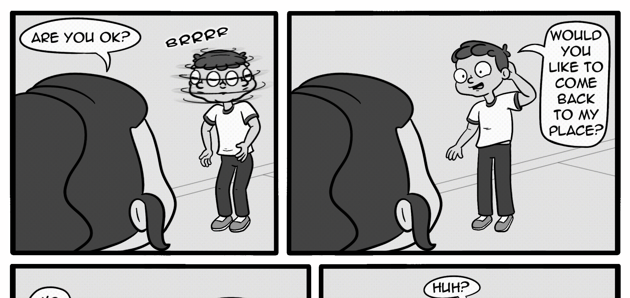 Girl meets corgi - Episode 3, Page 3: Chapter 2 - Boy gets to know girl