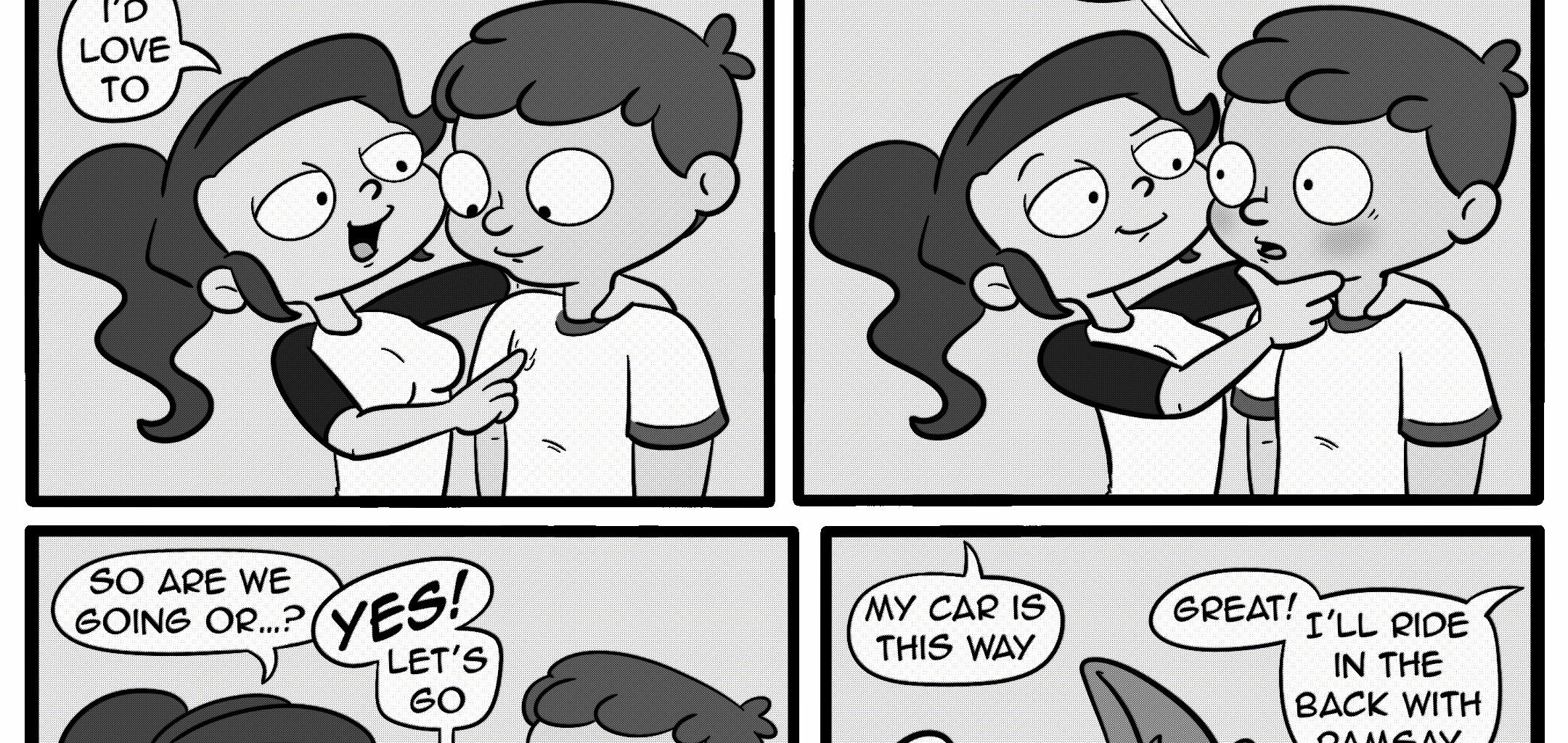 Girl meets corgi - Episode 3, Page 3: Chapter 2 - Boy gets to know girl