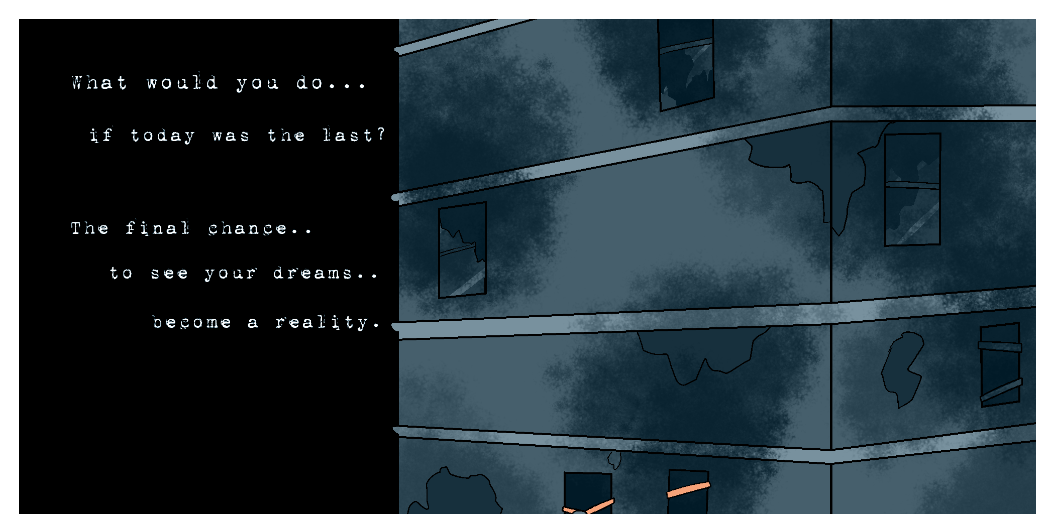 Foggy Lake - Episode 1, Page 1: Urban Exploration