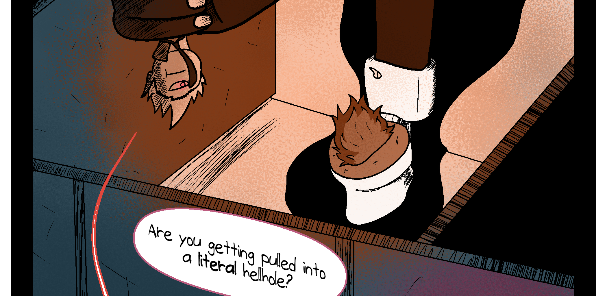 Foggy Lake - Episode 2, Page 5: Broken