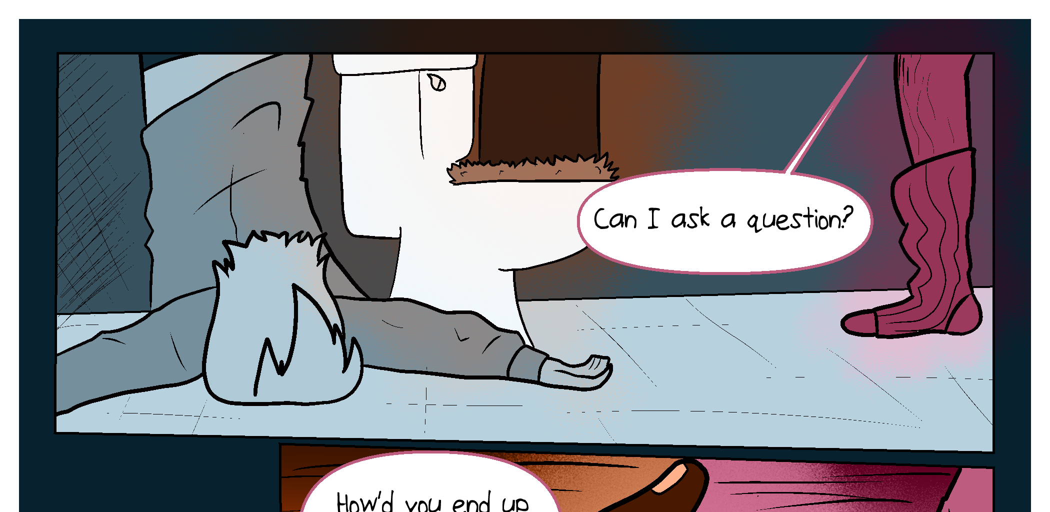 Foggy Lake - Episode 2, Page 6: Broken