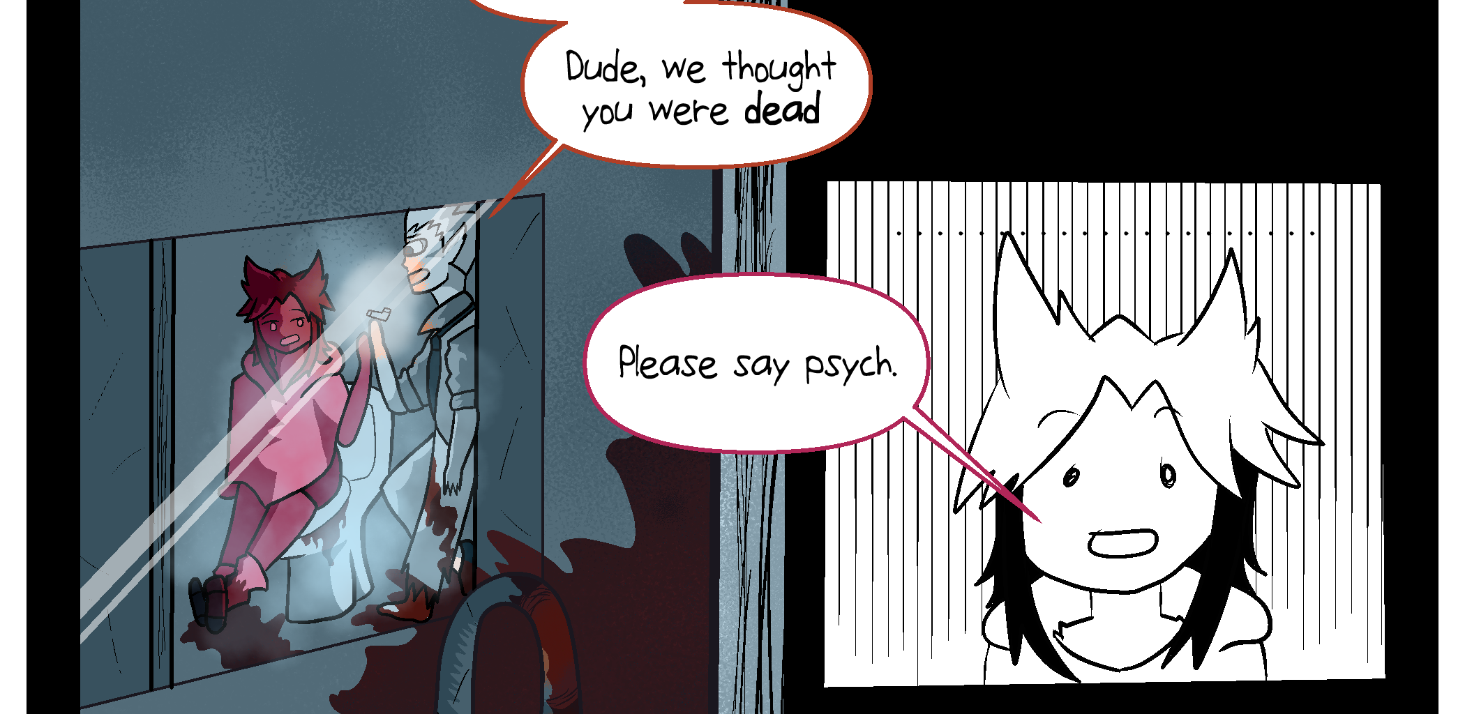 Foggy Lake - Episode 2, Page 7: Broken