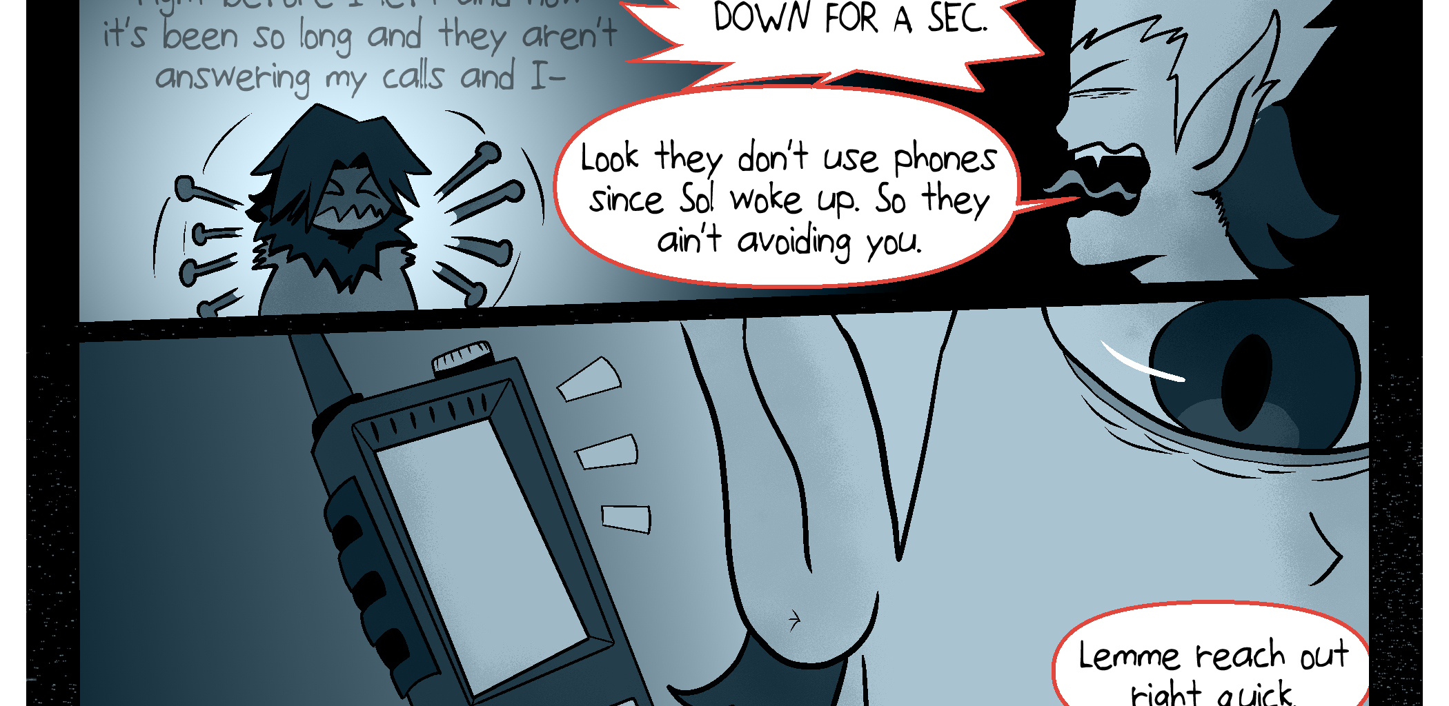 Foggy Lake - Episode 2, Page 8: Broken