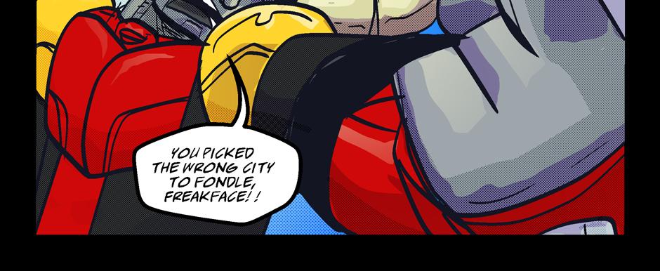 Groperion - Episode 3, Page 1: 02 Perverted Knight of Justice!