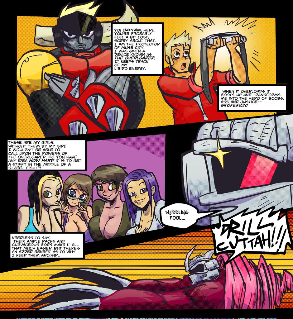 Groperion - Episode 5, Page 1: 04 Origin Story
