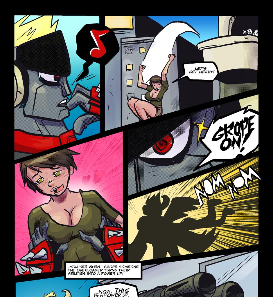 Groperion - Episode 6, Page 1: 05 Now that's a power-up!
