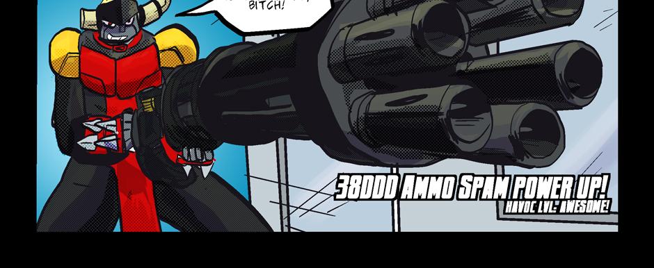 Groperion - Episode 6, Page 1: 05 Now that's a power-up!