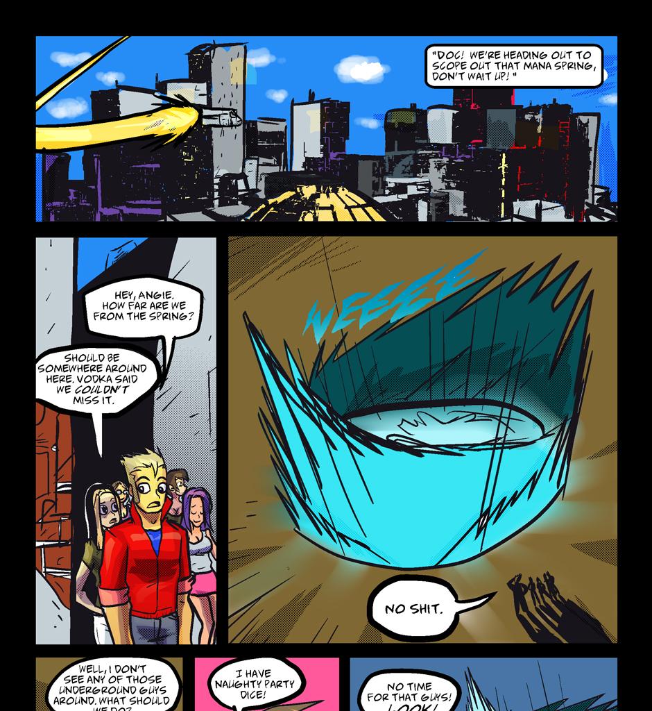 Groperion - Episode 12, Page 1: 12 Mana Spring