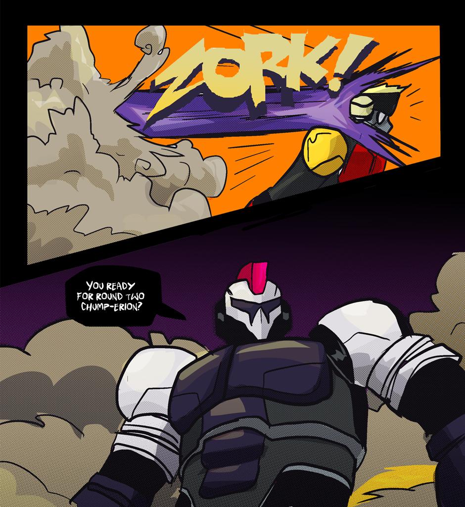 Groperion - Episode 23, Page 1: 23 UPGRADE!!