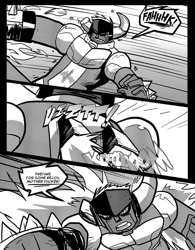 Groperion - Episode 30, Page 1: 30 Burning Spirit!