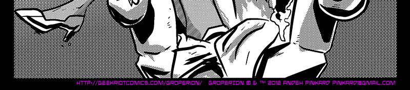 Groperion - Episode 34, Page 1: 35 Miss Revengina's