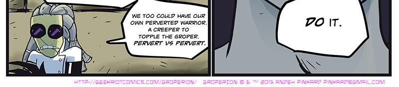 Groperion - Episode 40, Page 1: 41 Pervert vs Pervert