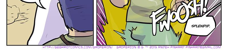 Groperion - Episode 41, Page 1: 42 Peeping Powers