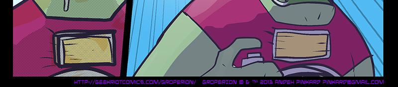 Groperion - Episode 43, Page 1: 44 Get off my Kool-aid!