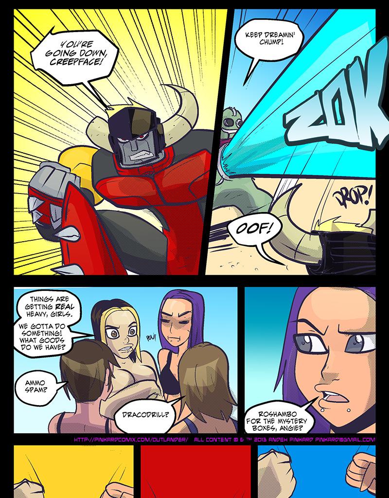Groperion - Episode 45, Page 1: 46 Strategy Meeting