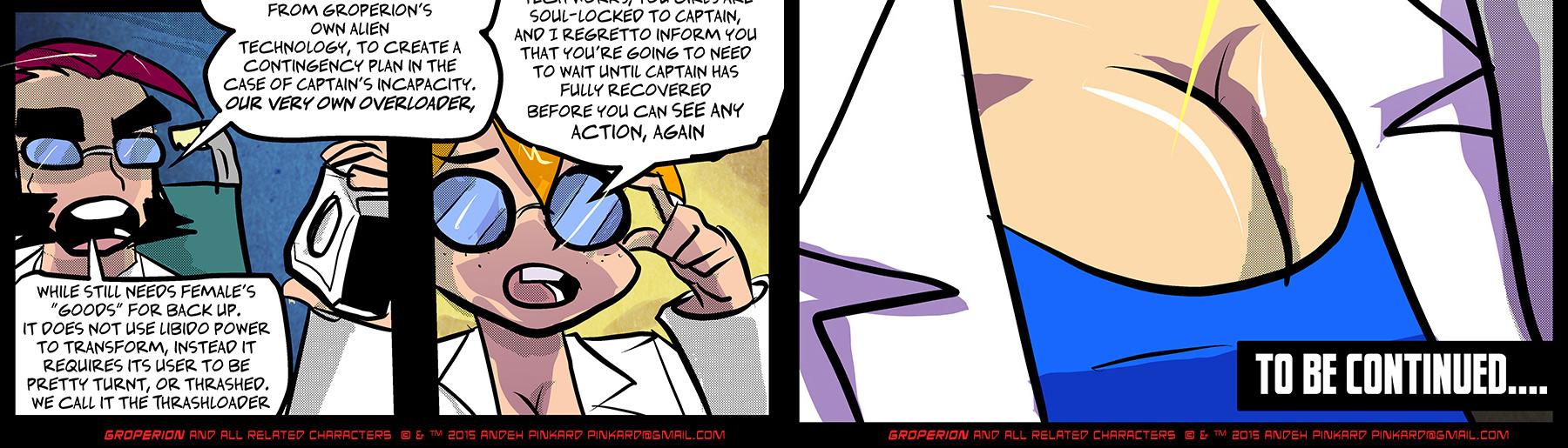 Groperion - Episode 53, Page 1: 53-54 Side-lined