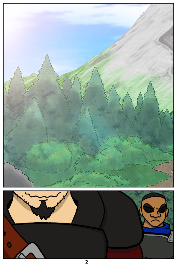 Tweezen: Light of the Shadow - Episode 2, Page 1: Chapter One, Page Two