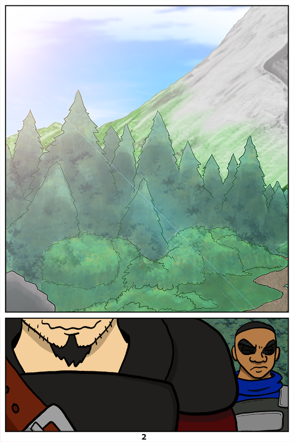 Tweezen: Light of the Shadow - Episode 2, Page 1: Chapter One, Page Two