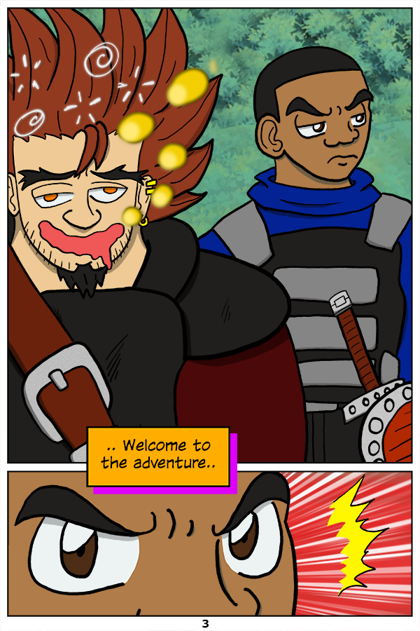 Tweezen: Light of the Shadow - Episode 3, Page 1: Chapter One, Page Three