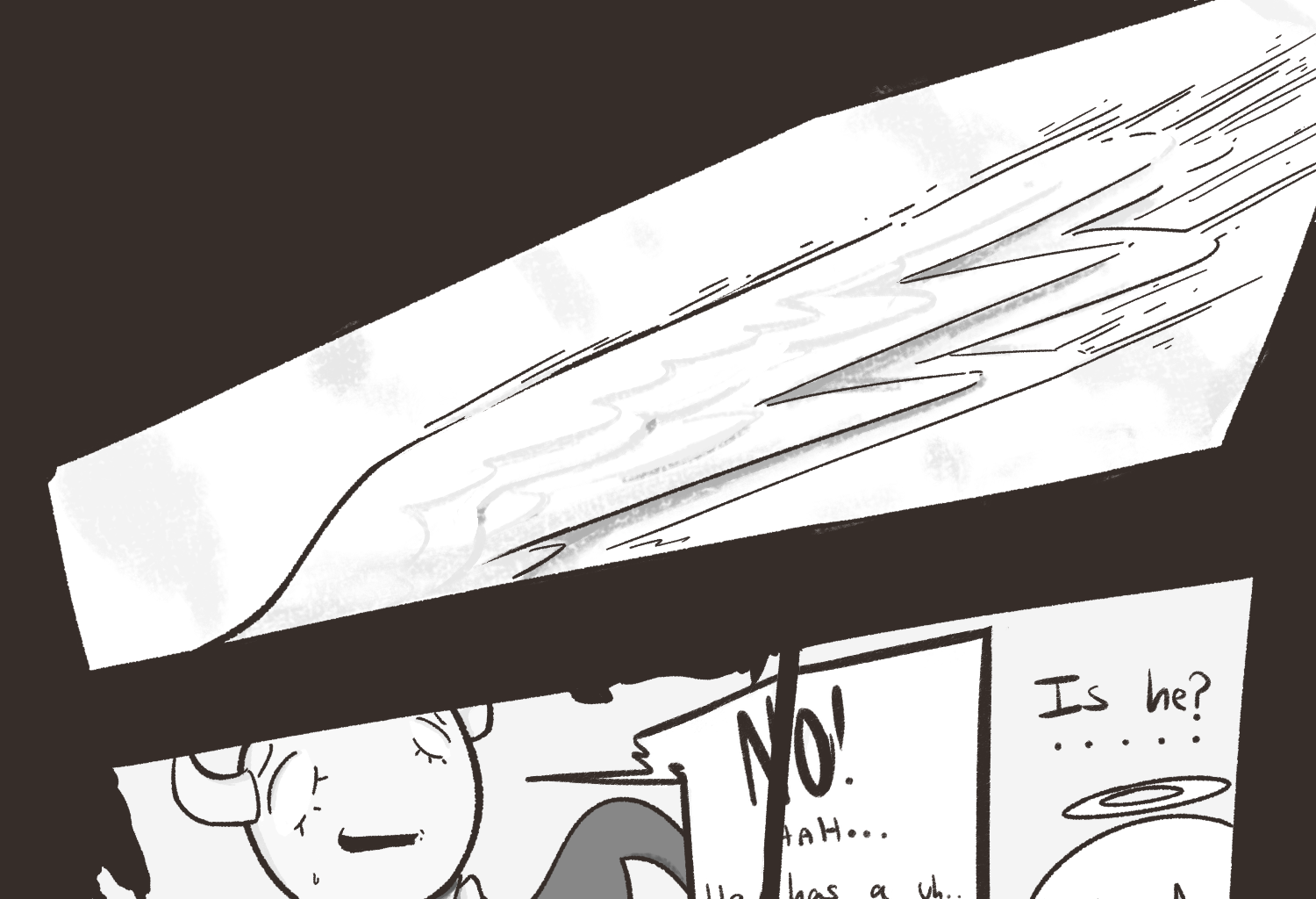 MisMaMon - Episode 2, Page 3: Mismamon #2: The Angelic Invader-Girl