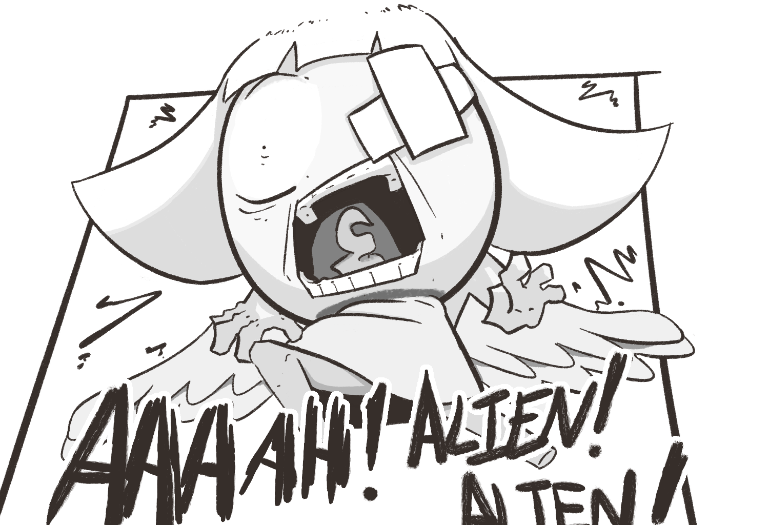 MisMaMon - Episode 2, Page 6: Mismamon #2: The Angelic Invader-Girl