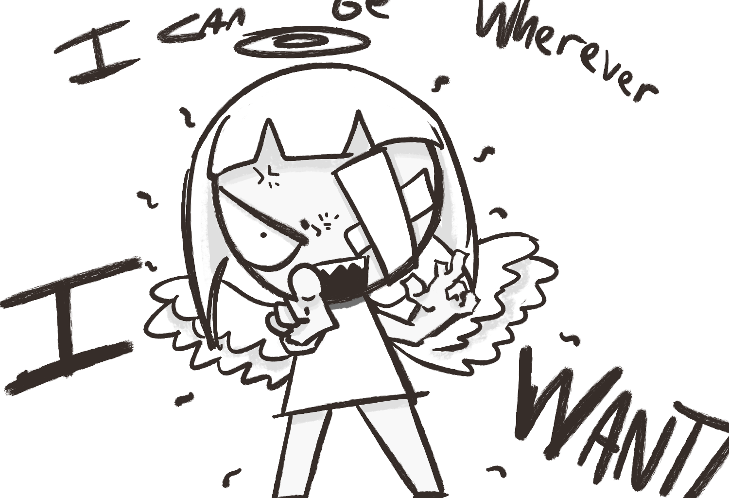 MisMaMon - Episode 2, Page 7: Mismamon #2: The Angelic Invader-Girl