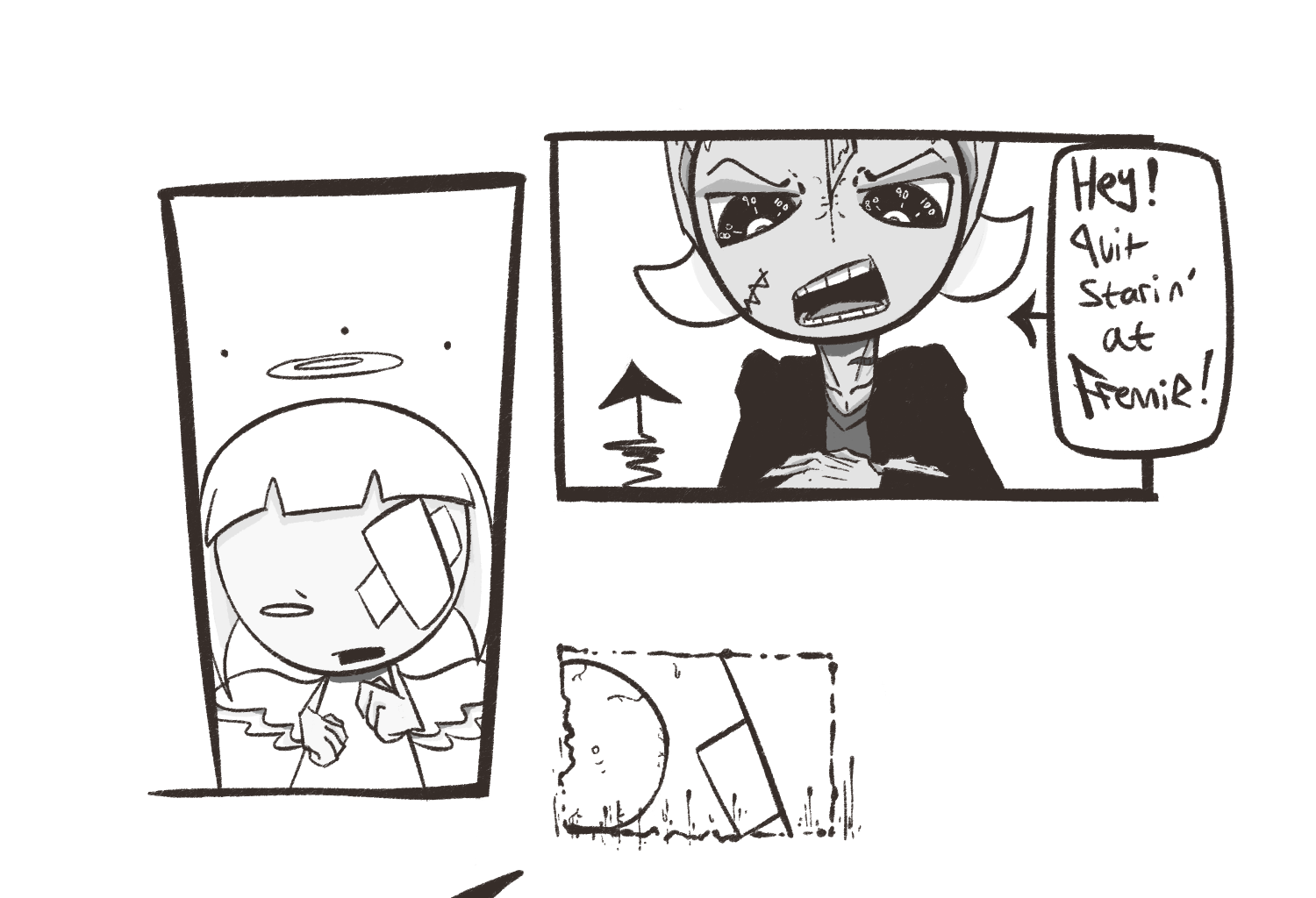 MisMaMon - Episode 2, Page 13: Mismamon #2: The Angelic Invader-Girl