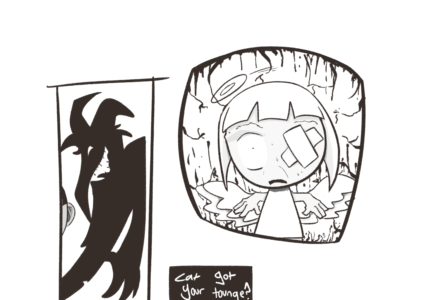 MisMaMon - Episode 2, Page 14: Mismamon #2: The Angelic Invader-Girl