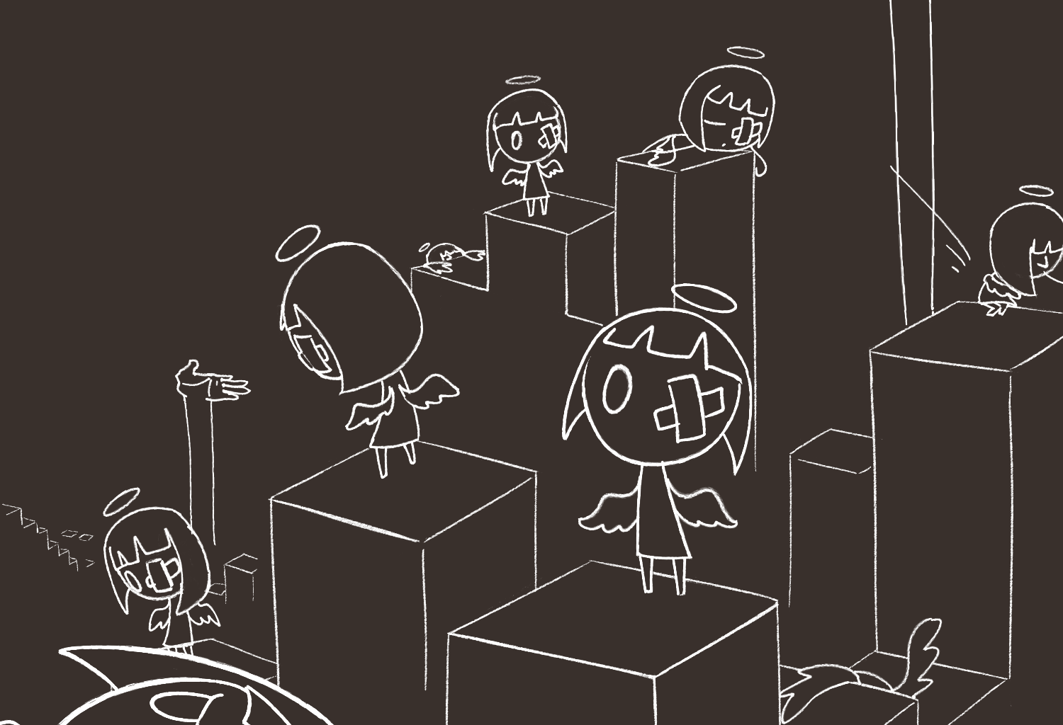 MisMaMon - Episode 2, Page 17: Mismamon #2: The Angelic Invader-Girl