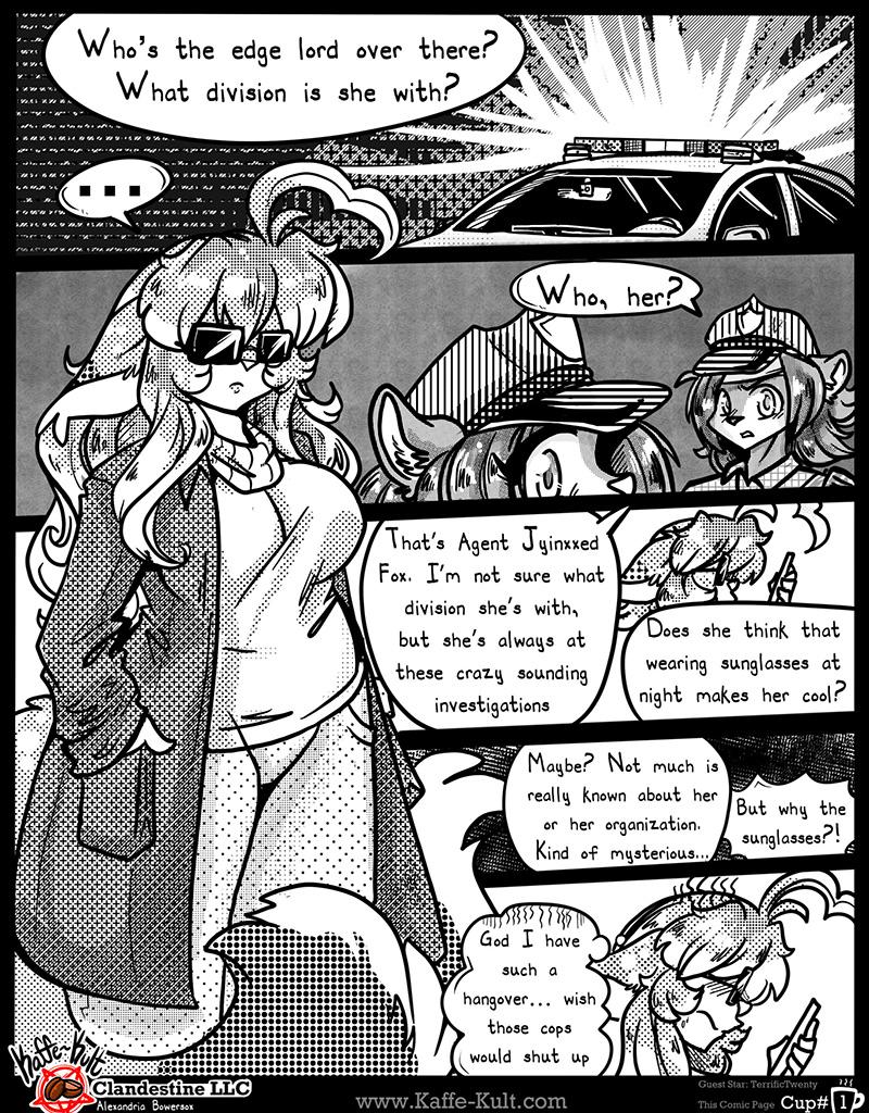 Kaffe Kult - Episode 3, Page 1: Kaffe Kult Chapter 01 Page 01