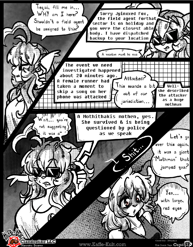 Kaffe Kult - Episode 4, Page 1: Kaffe Kult Chapter 01 Page 02