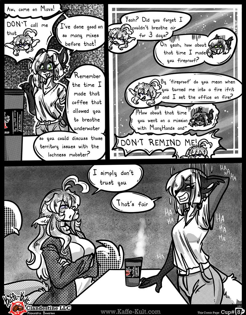 Kaffe Kult - Episode 10, Page 1: Kaffe Kult Chapter 01 Page 08