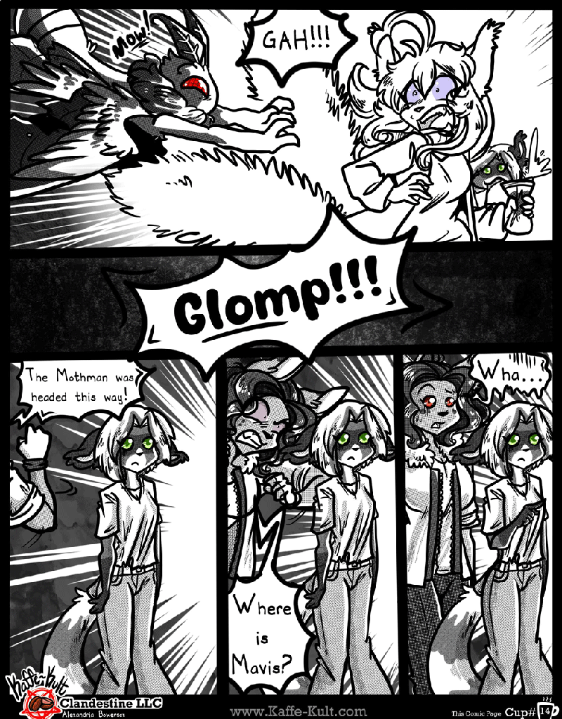 Kaffe Kult - Episode 16, Page 1: Kaffe Kult Chapter 01 Page 14