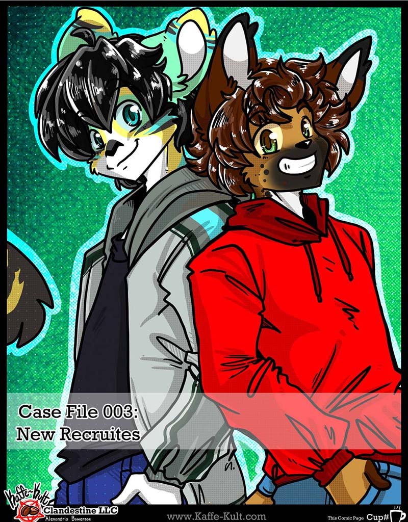 Kaffe Kult - Episode 44, Page 1: Kaffe Kult Chapter 03 Cover Page