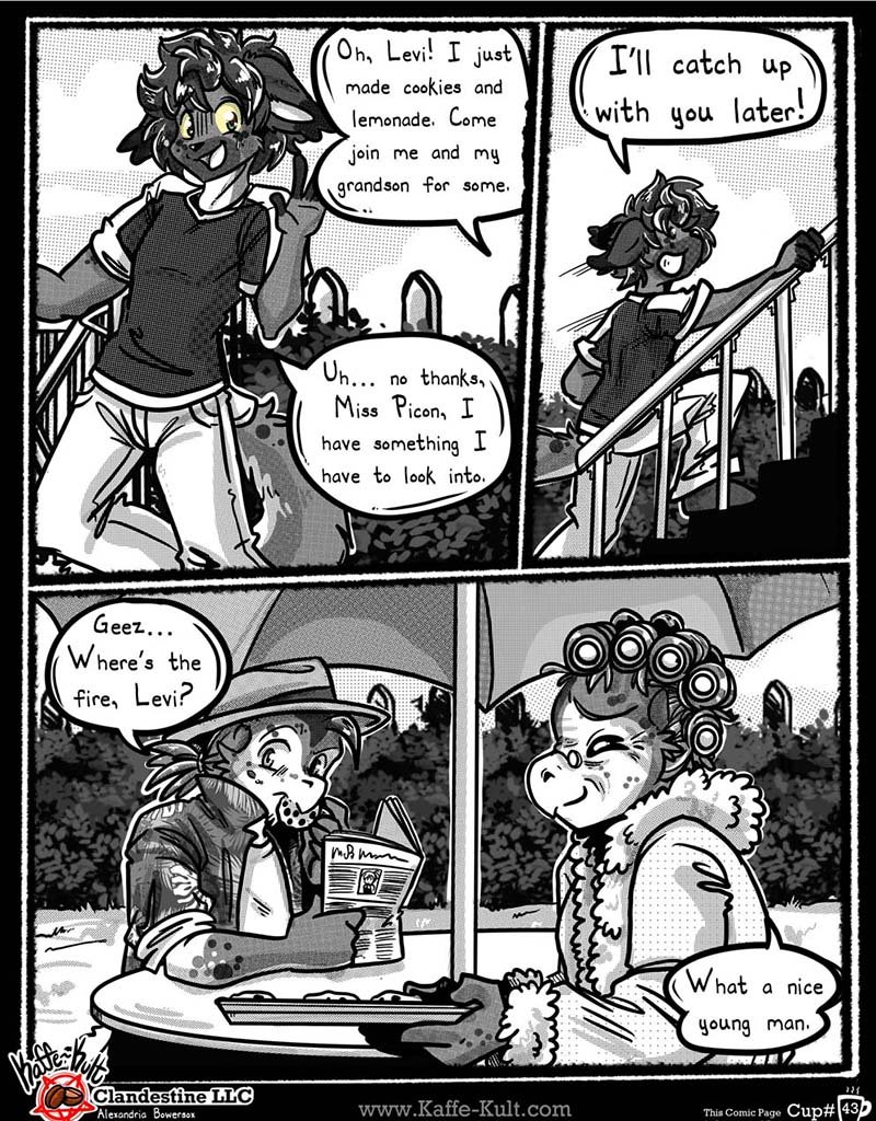 Kaffe Kult - Episode 47, Page 1: Kaffe Kult Chapter 03 Page 03