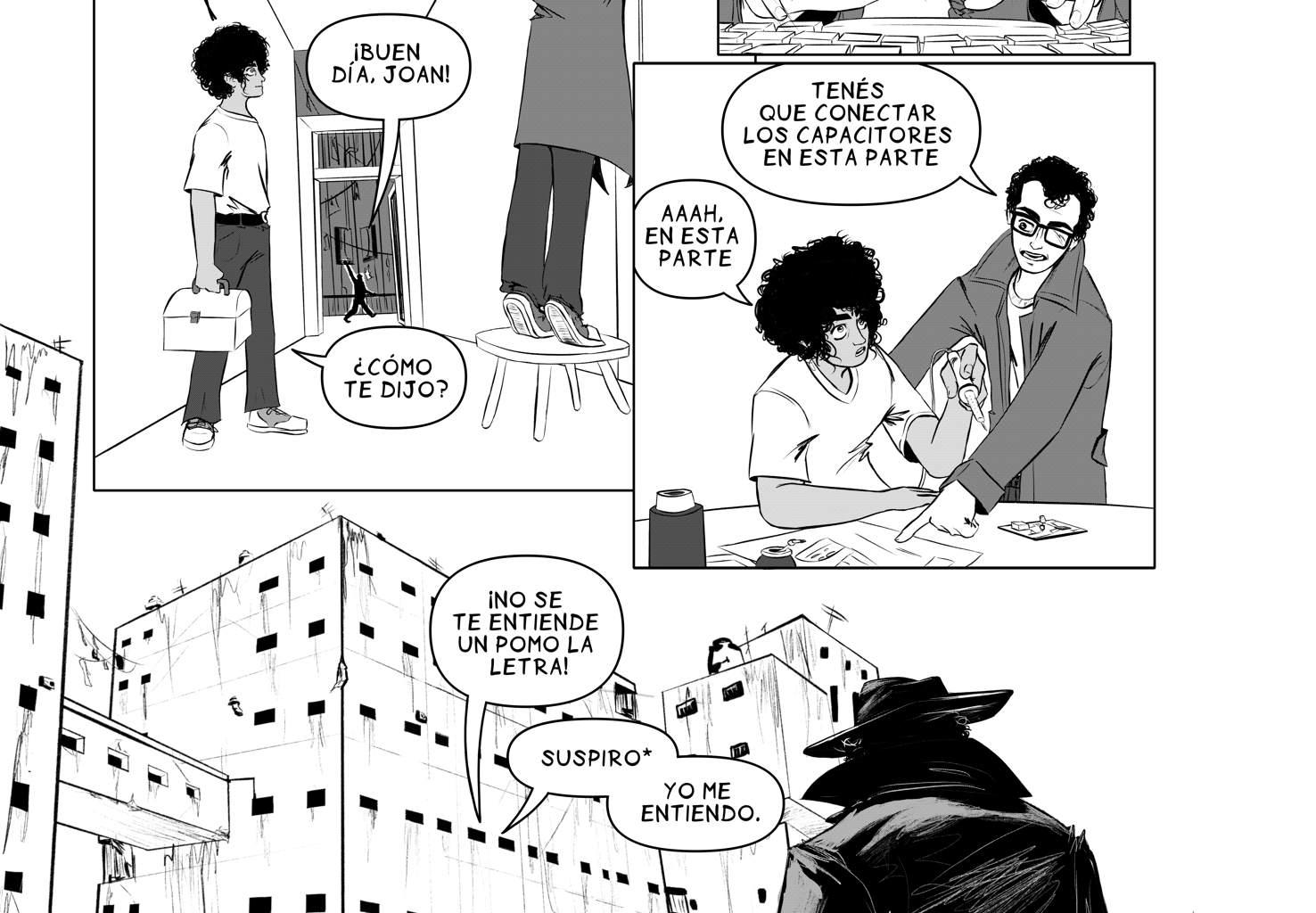 El CosmoVisor - Episode 1, Page 9: El casco