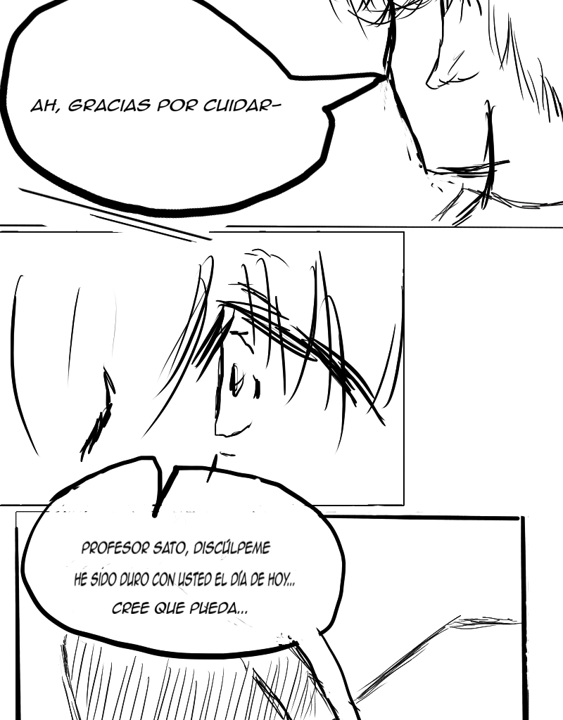 ¡No ames a Sato-san! - Episode 5, Page 1: 1-4