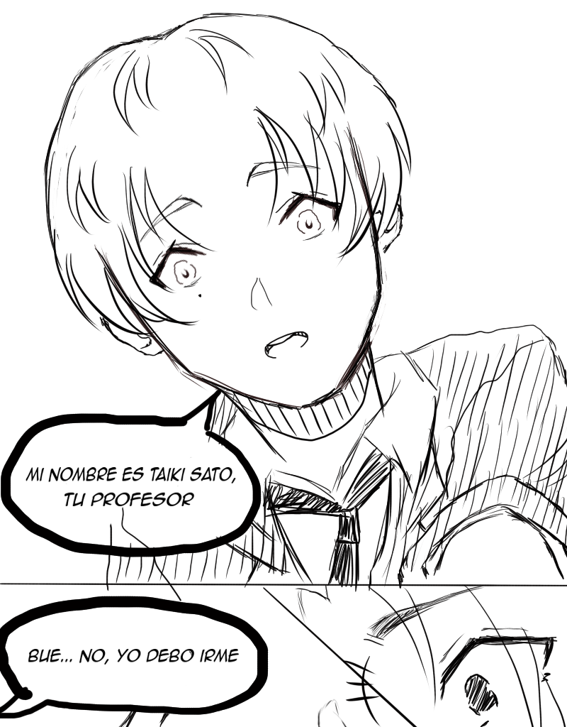 ¡No ames a Sato-san! - Episode 9, Page 1: 1-8