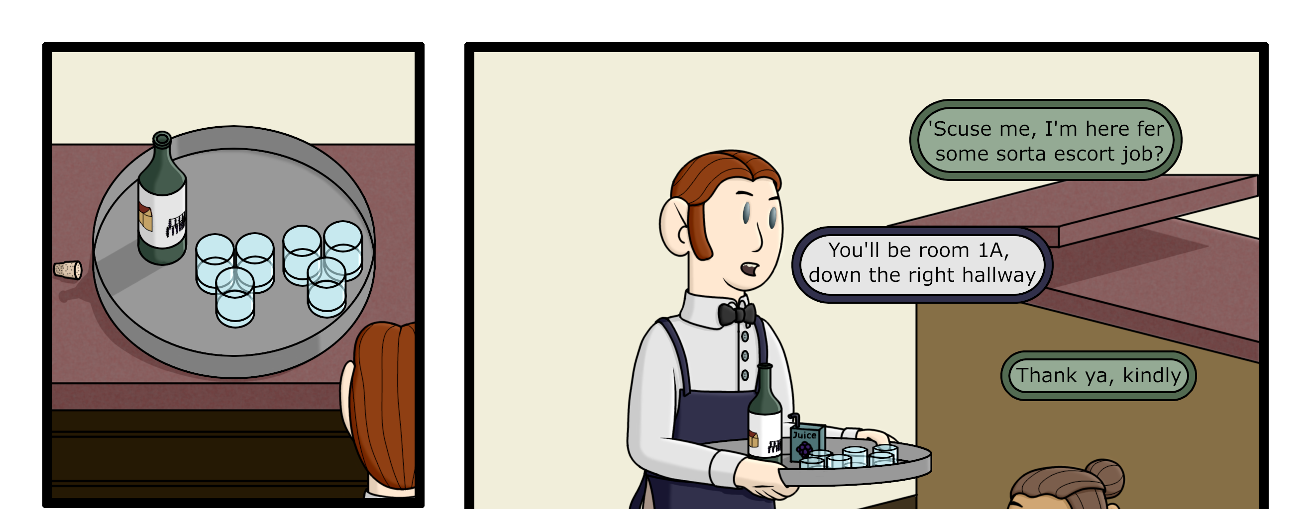 The A Squad - Episode 9, Page 1: Orders Up