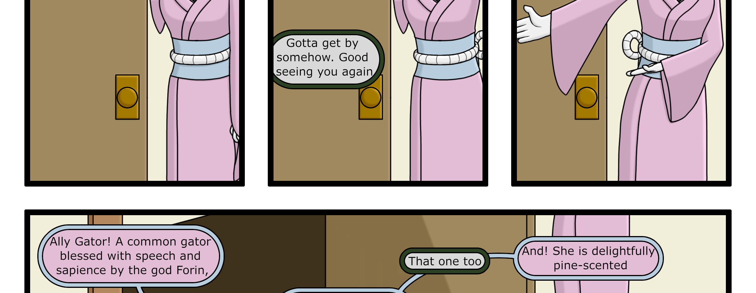 The A Squad - Episode 11, Page 1: Pine Scented