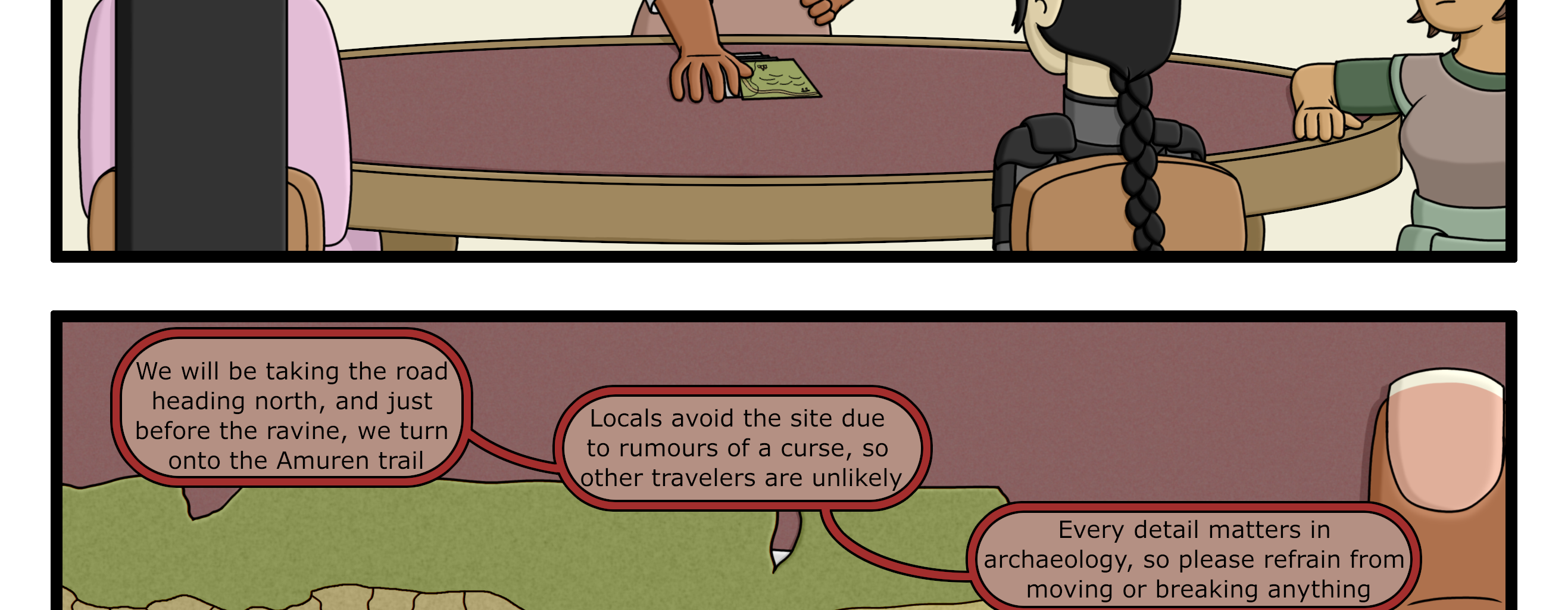 The A Squad - Episode 16, Page 1: The Amuren Ruins