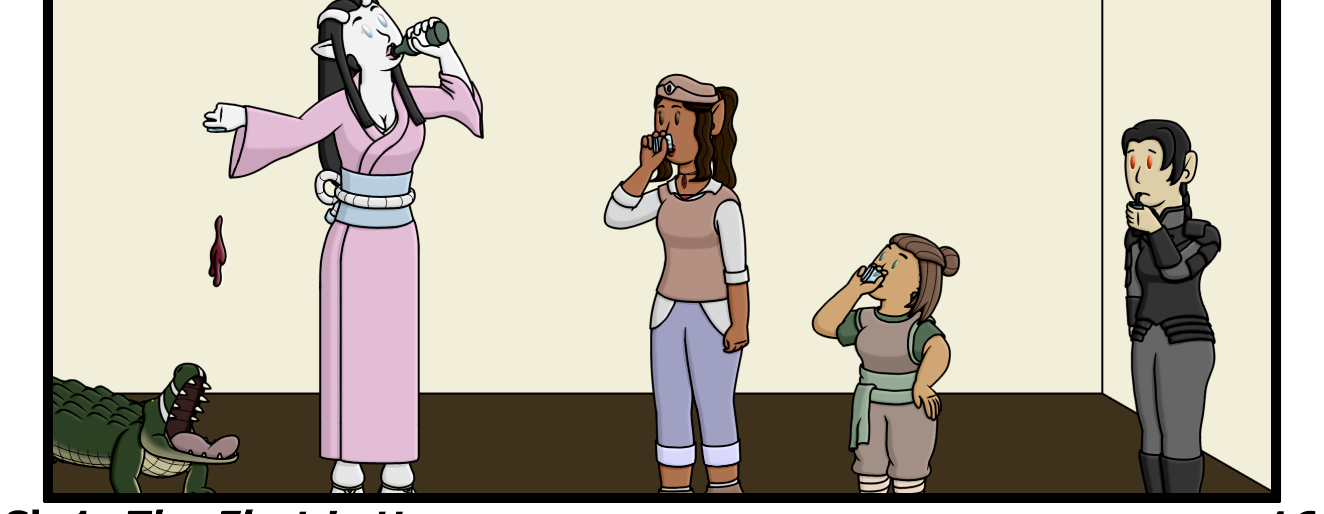 The A Squad - Episode 17, Page 1: A Toast