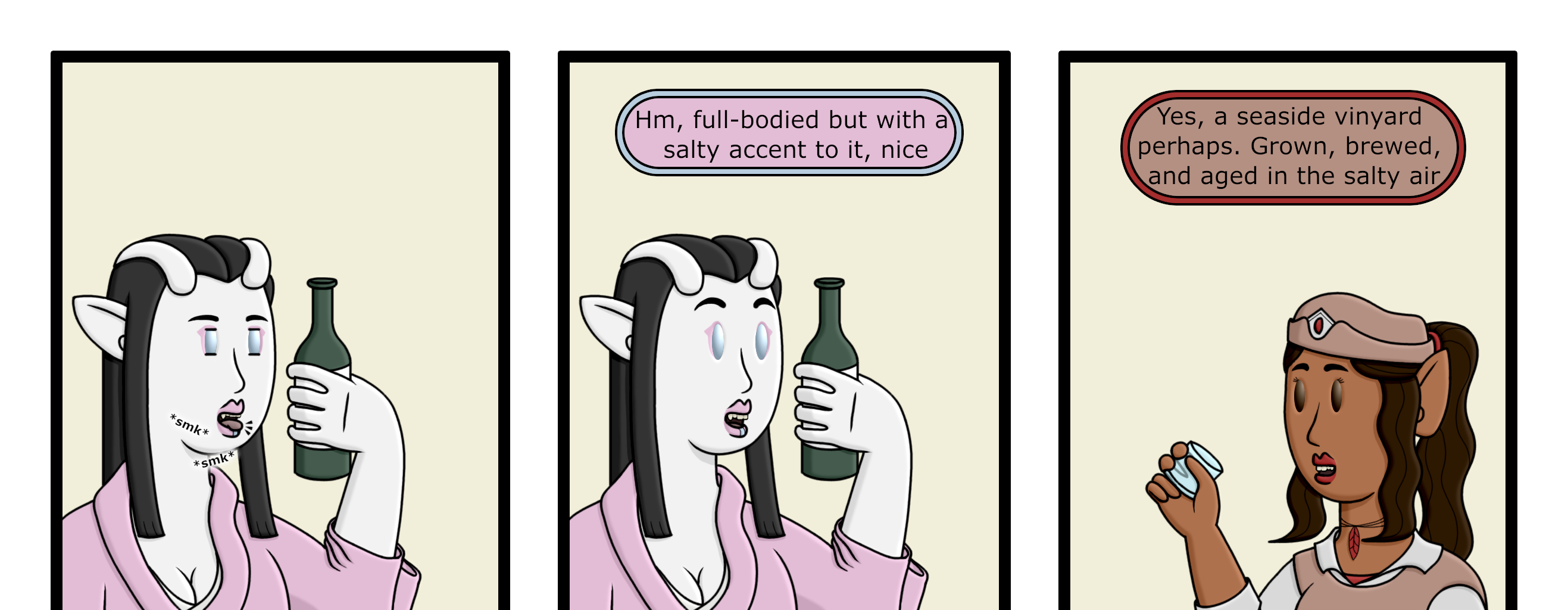 The A Squad - Episode 18, Page 1: Wine Tasting