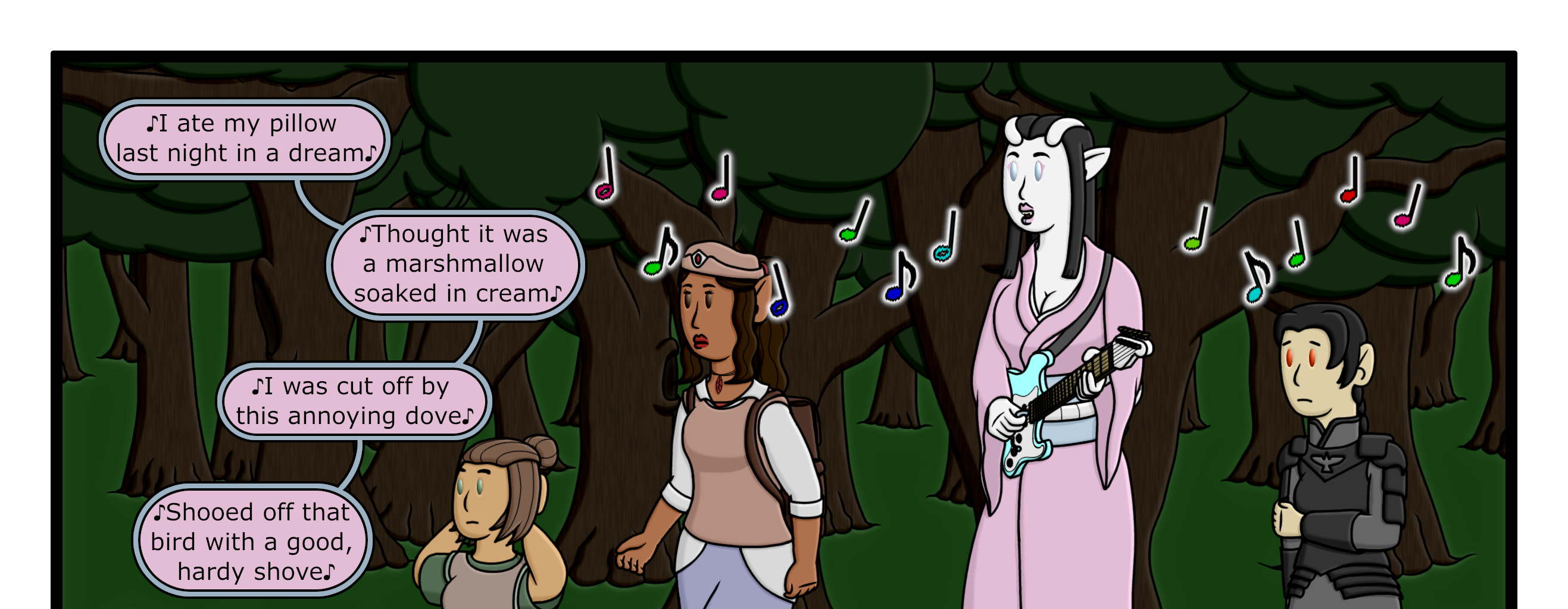 The A Squad - Episode 19, Page 1: Musical Tastes