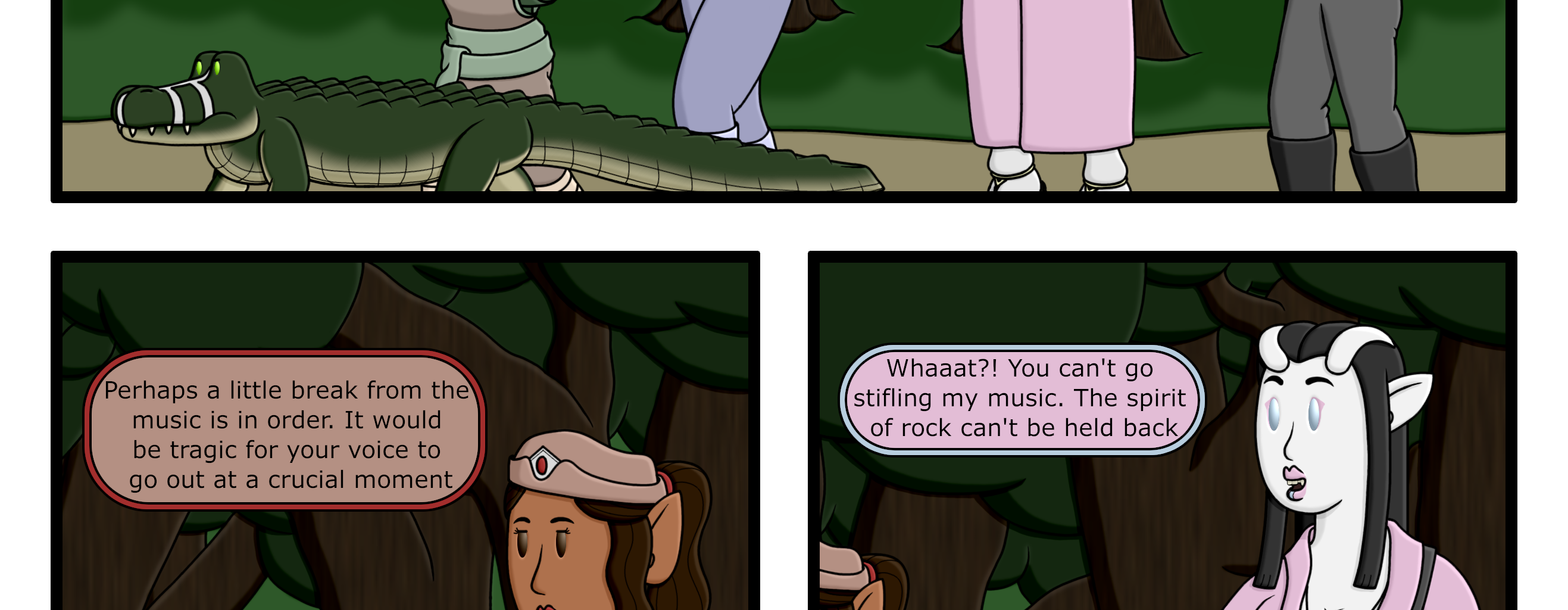 The A Squad - Episode 19, Page 1: Musical Tastes